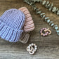 Chunky Oak Beanie ~ Lilac