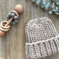 Chunky Oak Beanie ~ Sand