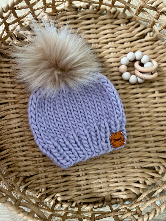 Remy Beanie ~ Lilac